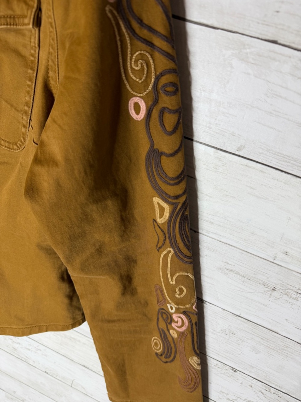 Wrangler X Lainey Wilson Embroidered Utility Jacket Brown Limited Edition Large - Picture 3 of 7